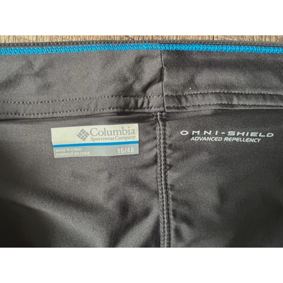 Columbia Omni Shield Gray Skirt Skort‎ Stretch Size 16/48 NWT - Picture 3 of 7